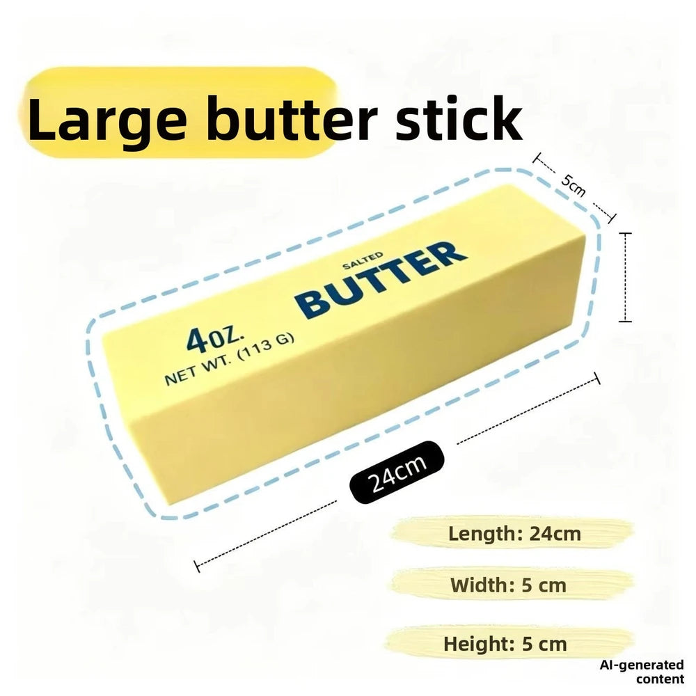 Ultra-Soft Slow-Rebound Butter Stress Relief Toy