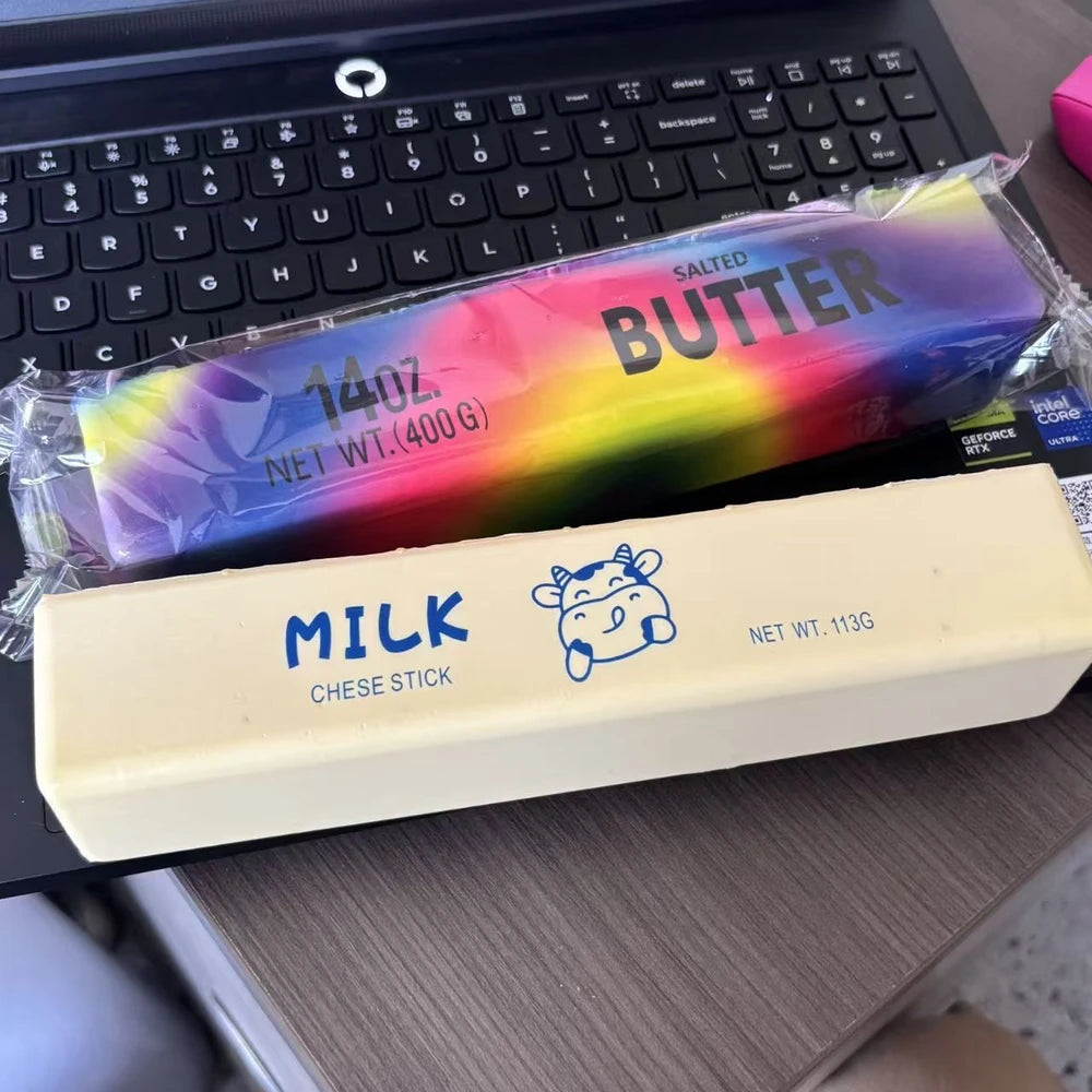 Ultra-Soft Slow-Rebound Butter Stress Relief Toy