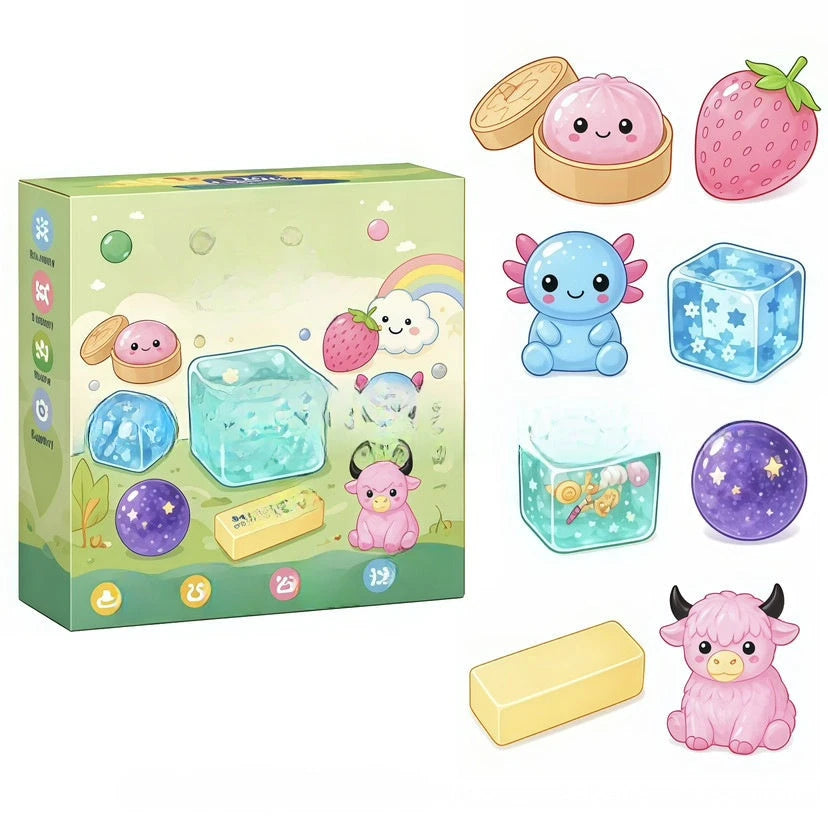 Slow Rebound Squishy Stress Relief Toy Gift Set