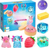 Slow Rebound Squishy Stress Relief Toy Gift Set